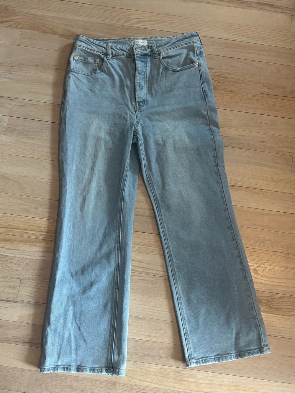 NWOT 78 & Sunny Women's Cropped Jeans - Size 10